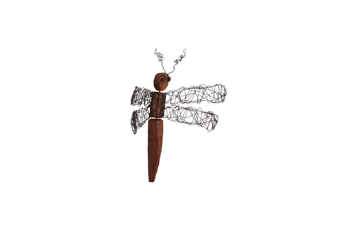 Wire Wing Dragonfly Wall Art, MD