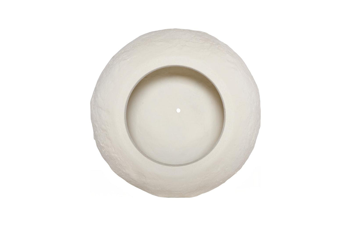 Aera Planter, Wide, Off White, Small