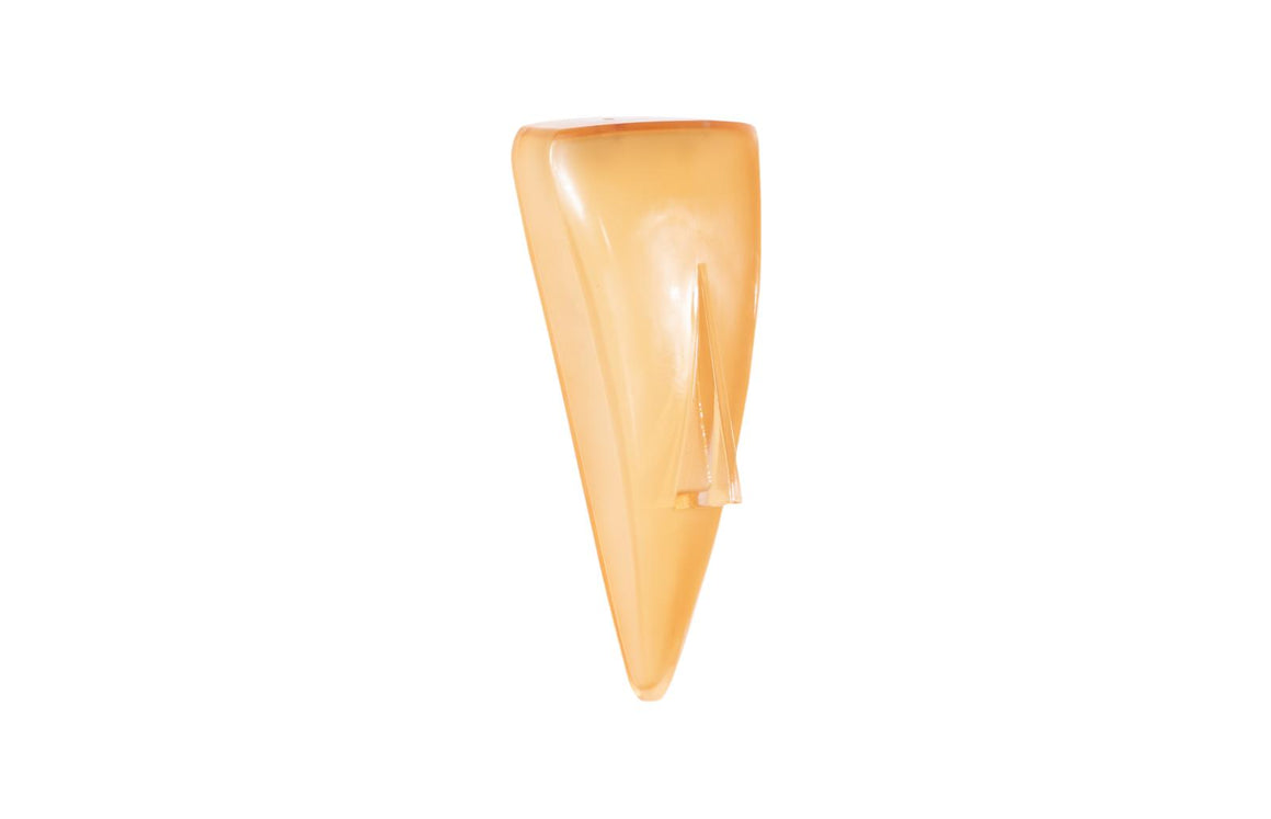 Triangle Cycladic Wall Art, Yellow