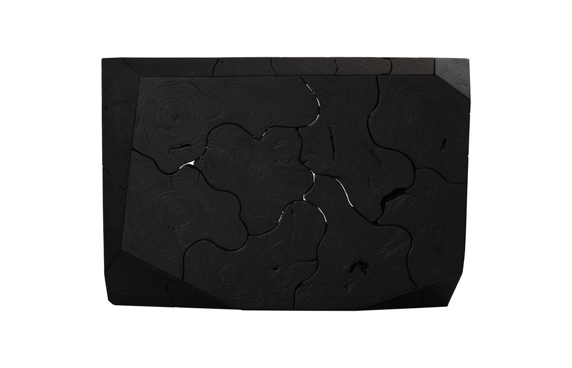 Prism Coffee Table, Black Finish