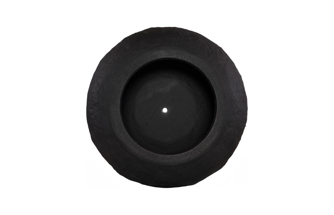 Aera Planter Wide, Black, Small