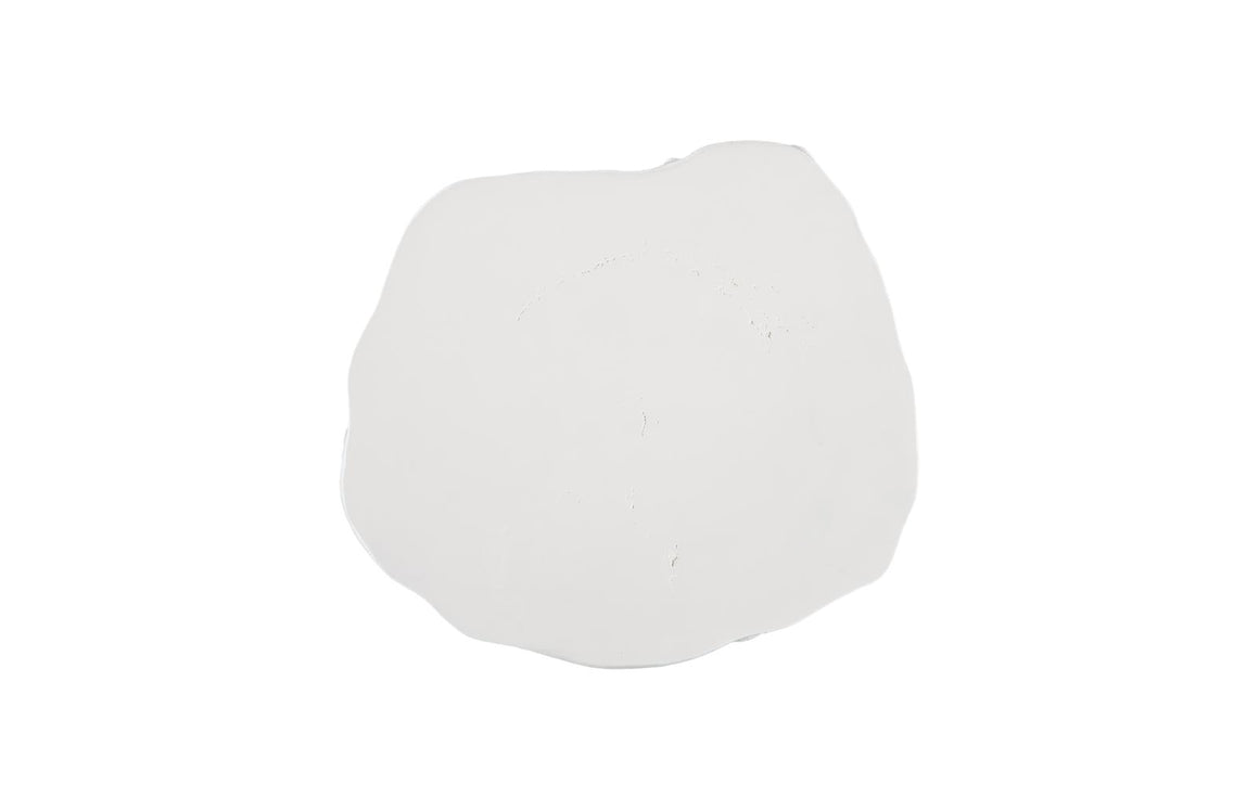Log Coffee Table, Gel Coat White