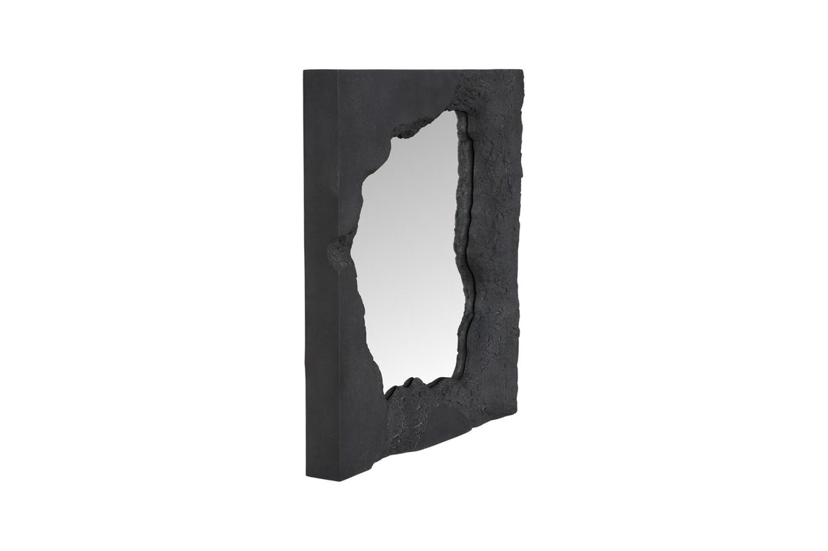 Magma Mirror, Charcoal Stone