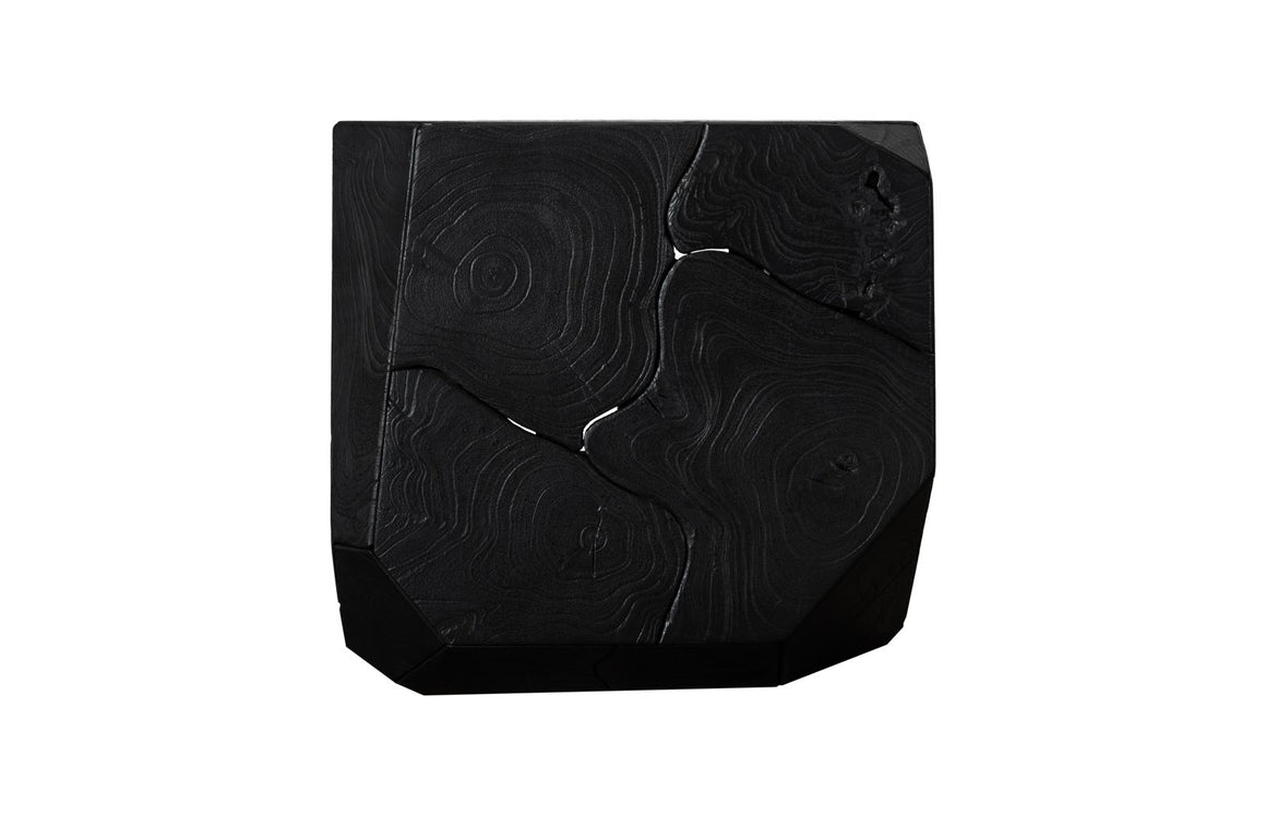 Prism Side Table, Black Finish