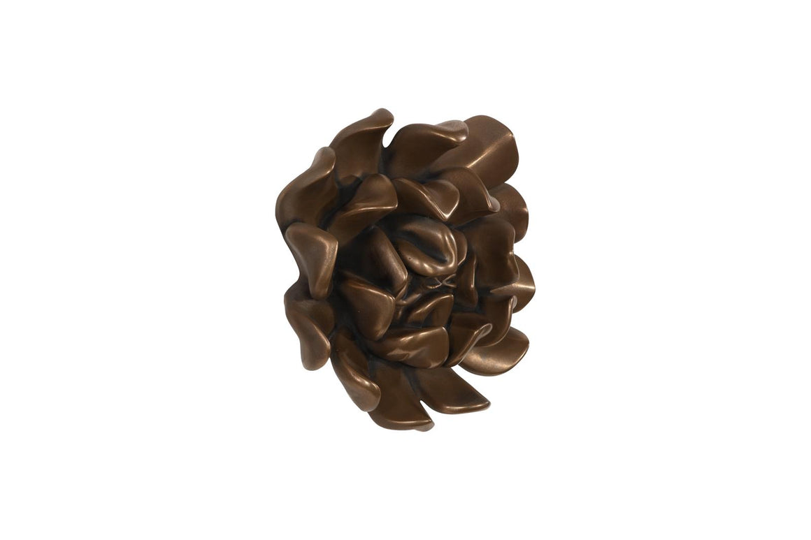 Topsy Turvy Succulent Wall Art, Imperial Bronze