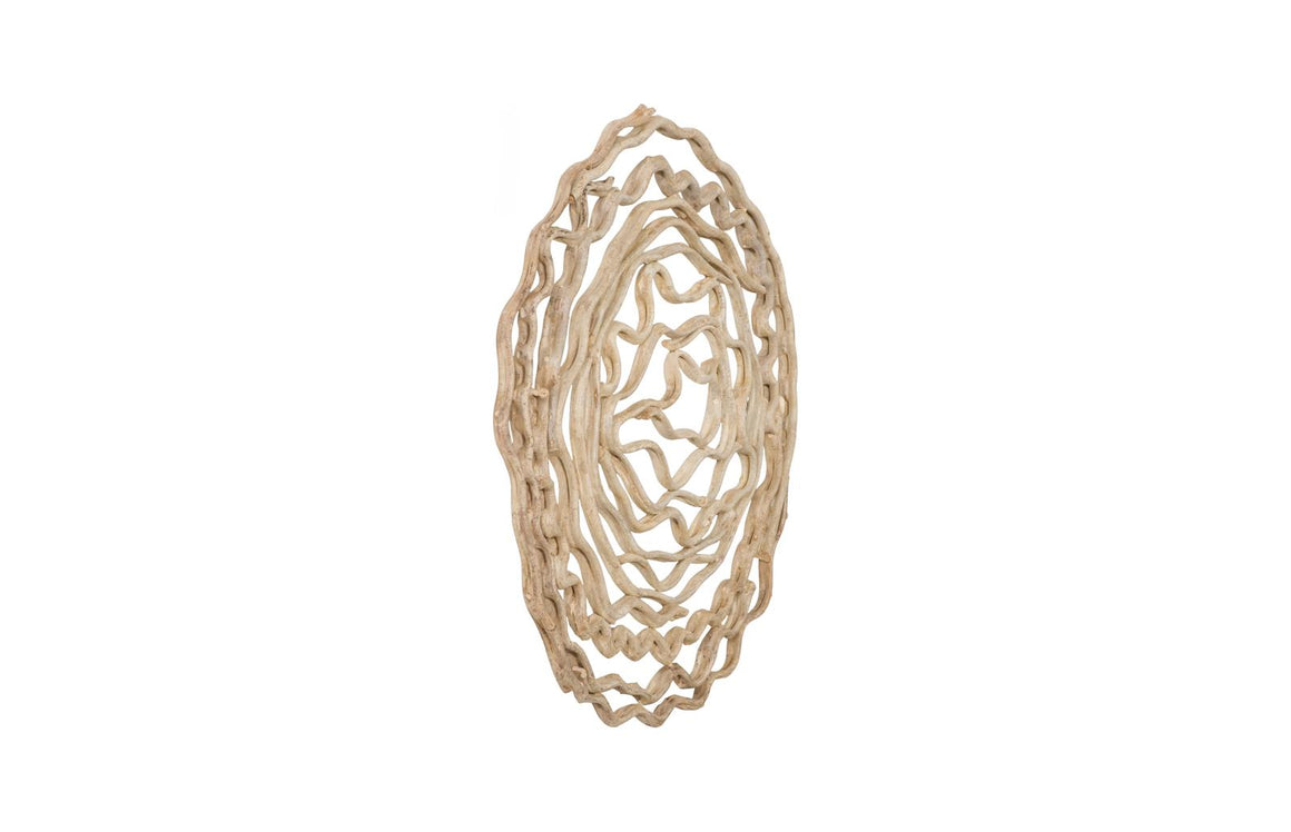 Vine Wall Flower, Bleached, Large