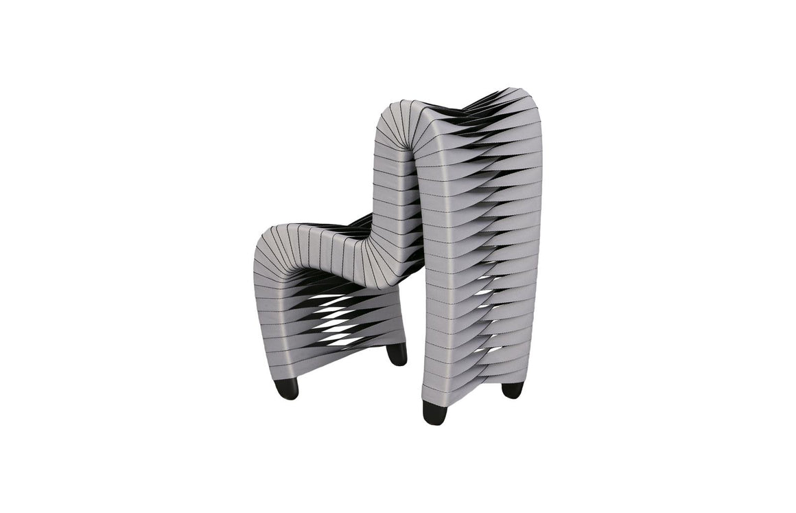 Seat Belt Chair, Kid Sized, Gray