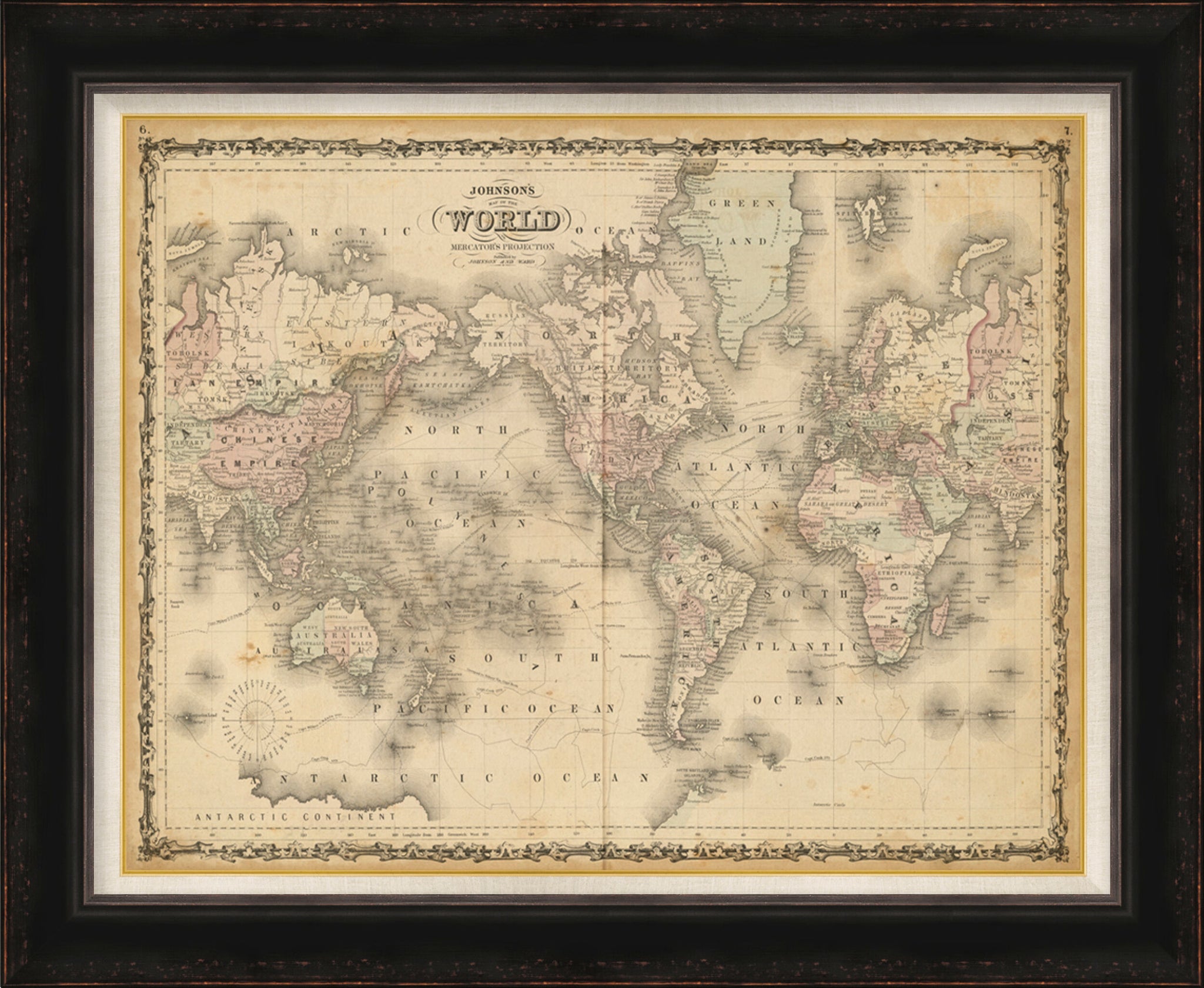 Surya Surya Wall Decor LJ-4027 Framed Art