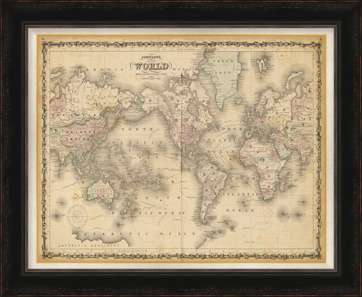 Surya Surya Wall Decor LJ-4027 Framed Art