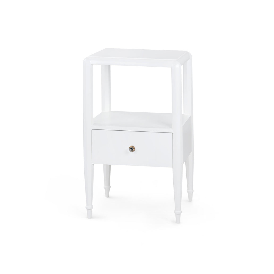 Lilian 1-Drawer End Table, Vanilla | Lilian Collection | Villa & House