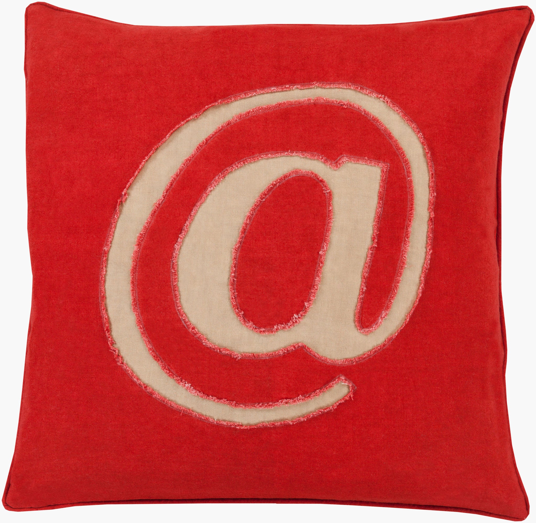 Surya Linen Text LX-002 Accent Pillow