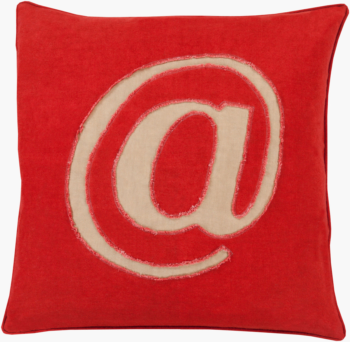 Surya Linen Text LX-002 Accent Pillow