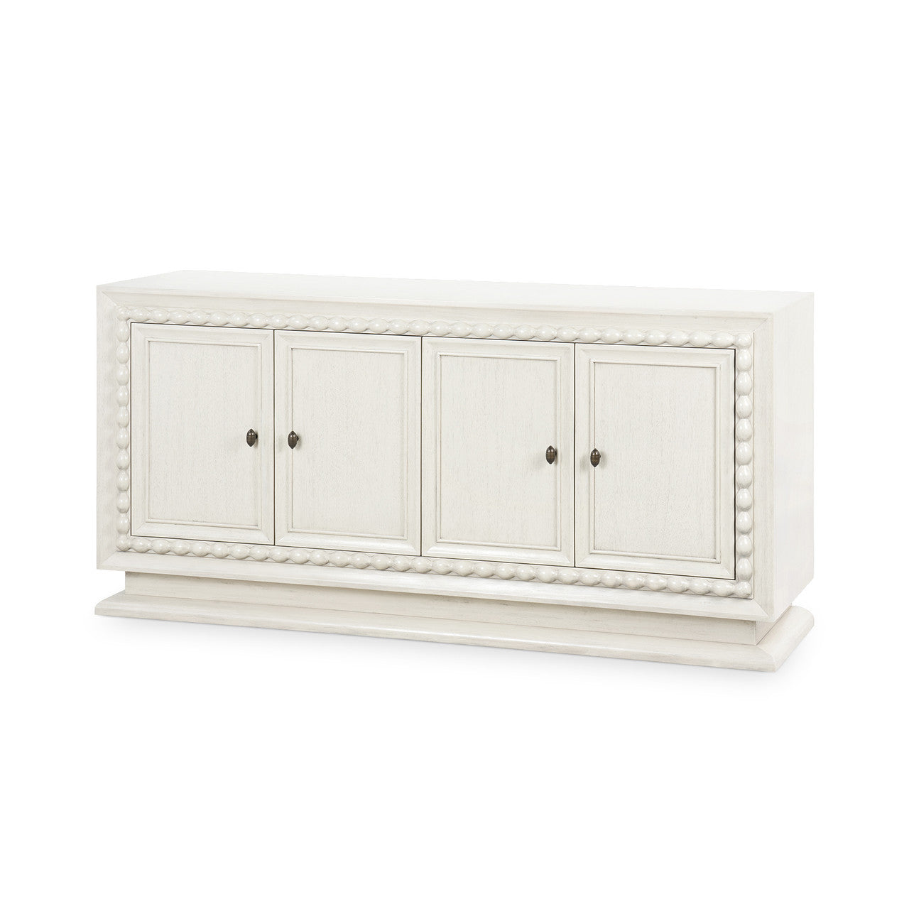 Maxwell 4-Door Cabinet, Sailcloth Sheen | Maxwell Collection | Villa & House