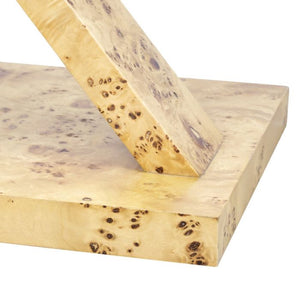 Modena 1-Drawer Side Table, Burl | Modena Collection | Villa & House