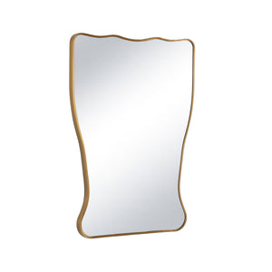 Piero Metal Mirror (Natural Brass)