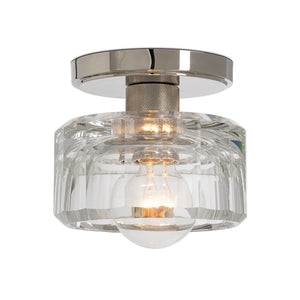 Bijoux Crystal Flush Mount (Polished Nickel)
