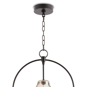 Southern Living Emerson Bell Jar Pendant Small (Oil Rubbed Bronze)