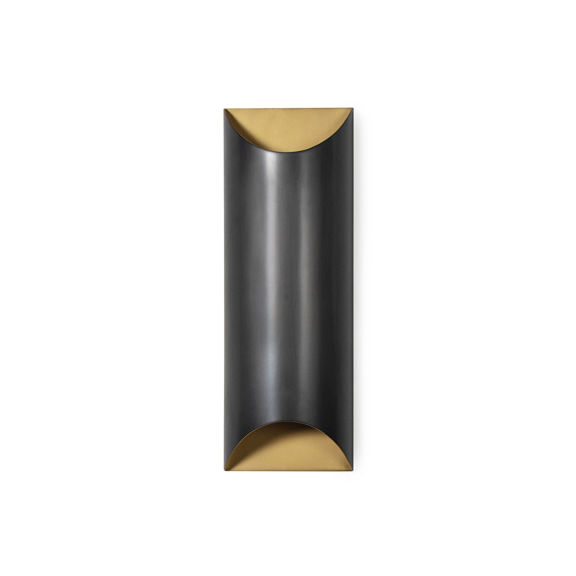 Meyer Metal Sconce (Blackened Brass and Natural Brass)