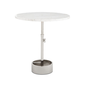 Myles Accent Table Large (Polished Nickel)