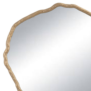 Vine Mirror Large (Antique Gold)