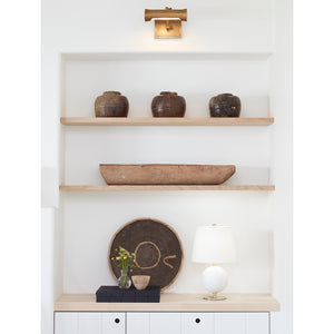 Tate Picture Light Small (Natural Brass)