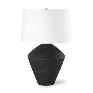 Soren Ceramic Table Lamp (Black)