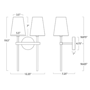 Toni Sconce Double