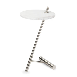 Spyder Accent Table (Polished Nickel)