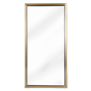 Regina Andrew Modern Rectangle Mirror (Natural Brass)