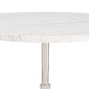Myles Accent Table Large (Polished Nickel)