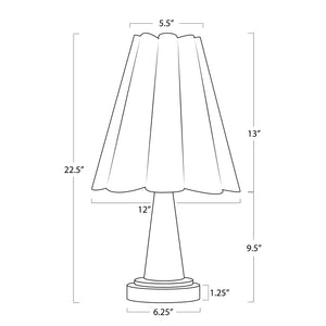 Segal Marble Mini Lamp (Red)