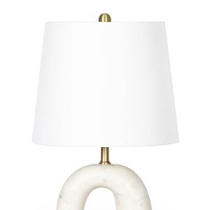 Slinkly Marble Table Lamp