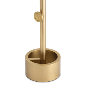 Myles Accent Table (Natural Brass)