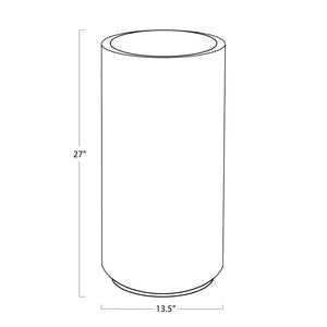 Eli Wood Side Table (Tall)