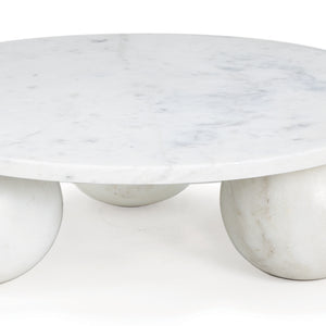 Marlow Marble Plate Small (Brown)