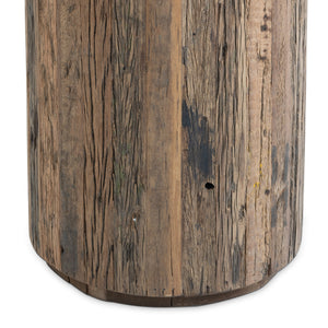 Eli Wood Side Table (Tall)