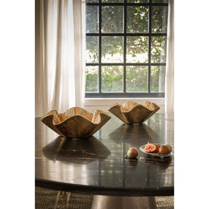 Pedicoat Metal Bowl Large (Brass)