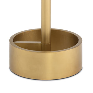 Myles Accent Table Large (Natural Brass)