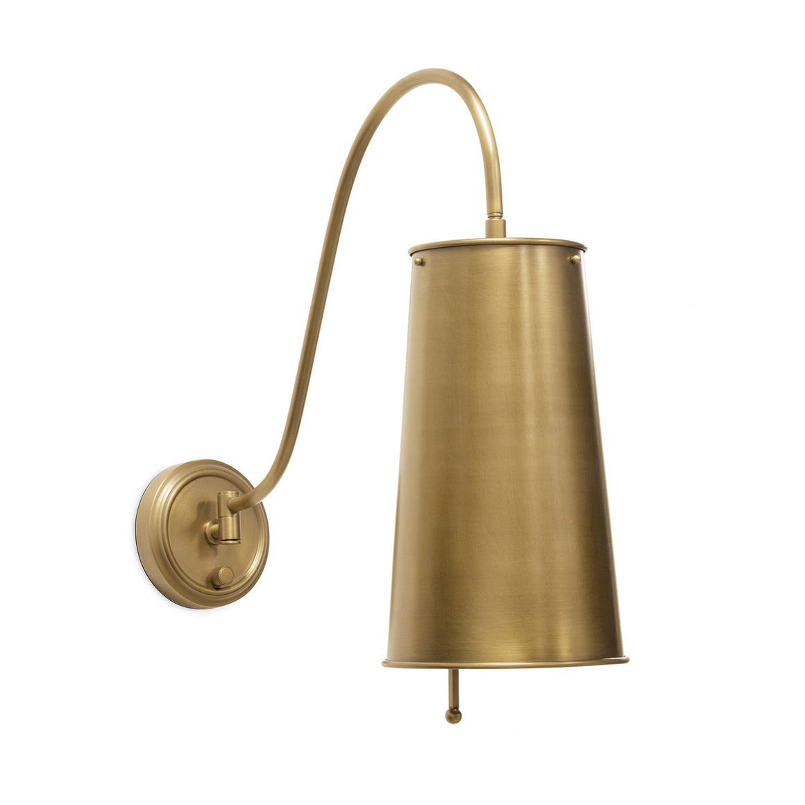 Hattie Sconce (Natural Brass)