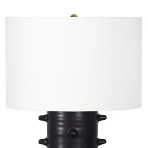 Spruce Ceramic Table Lamp (Black)