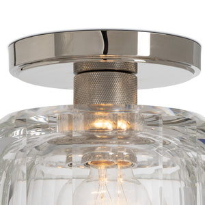 Bijoux Crystal Flush Mount (Polished Nickel)