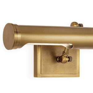Southern Living Tate Picture Light Medium (Natural Brass)