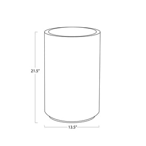 Eli Wood Side Table (Short)
