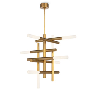 Cass Chandelier (Natural Brass)