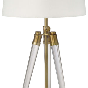 Brigitte Table Lamp (Natural Brass)