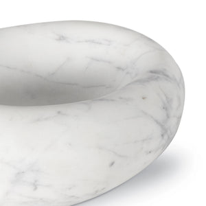 Lagoon Marble Bowl (White)