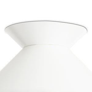Viggo Flush Mount (White and Gold)