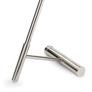 Spyder Accent Table (Polished Nickel)