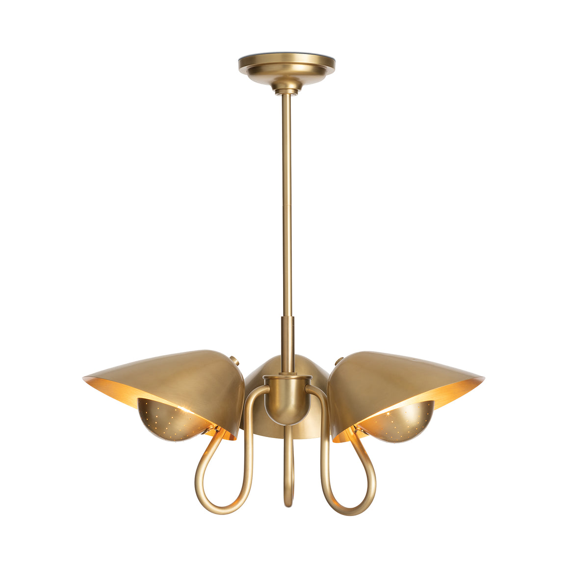 Keaton Pendant (Natural Brass)