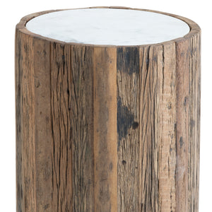 Eli Wood Side Table (Tall)